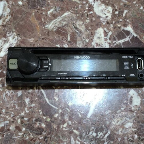 Kenwood KDC-101U car radio CD faceplate like new