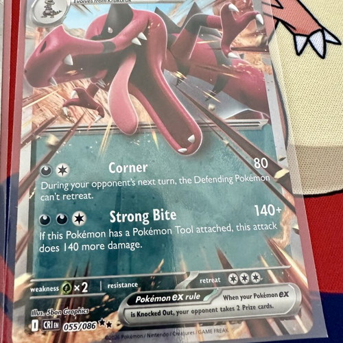 Pokémon TCG Chaos Rising ex Cards Lot near mint, 6 cards