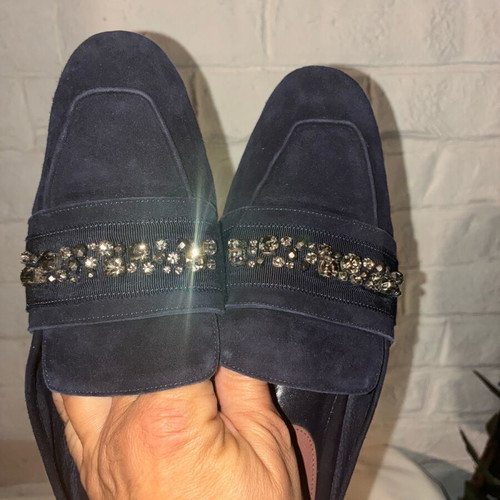 Max Mara black ballerinas like new, size 38