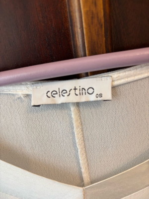Λευκό Top Celestino σαν καινούργιο, one size, μανίκι 3/4