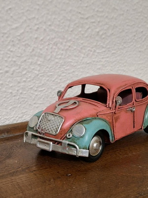 Vintage μεταλλικό αυτοκίνητο Beetle (Σκαθάρι) σαν καινούργιο