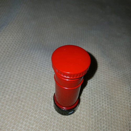Metal sharpener shaped like British red mailbox like new