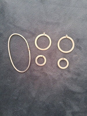 Silver 925 jewelry making components like new