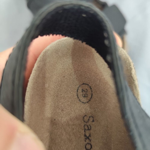 Saxo boys' sandals size 29 used, black