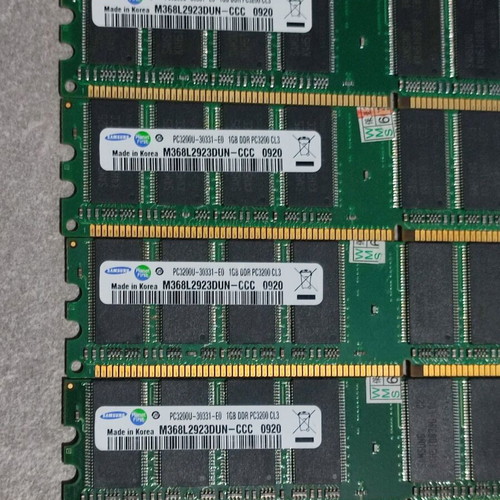 4GB DDR400 (4x1GB) Samsung used RAM memory
