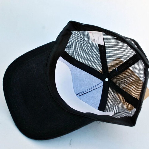 Jack Daniel’s black trucker hat like new, one size