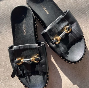 Leather Flats Gianna Kazakou