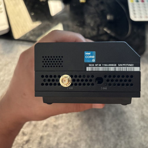 Lenovo ThinkEdge SE30 Mini PC like new, ultra-compact fanless