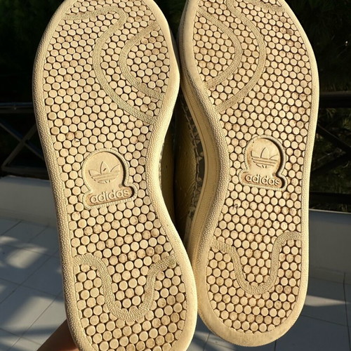 Adidas Stan Smith new bold sneakers size 36 2/3, like new, gold leather