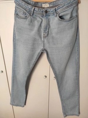 Bershka Denim Jeans Slim Fit like new, size L, blue