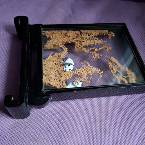 Vintage San You Chinese Diorama