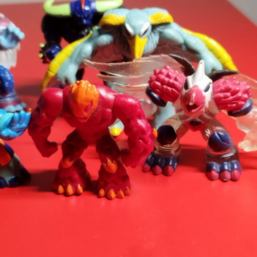 Figures used, pack of 9, Series 1 without boxes