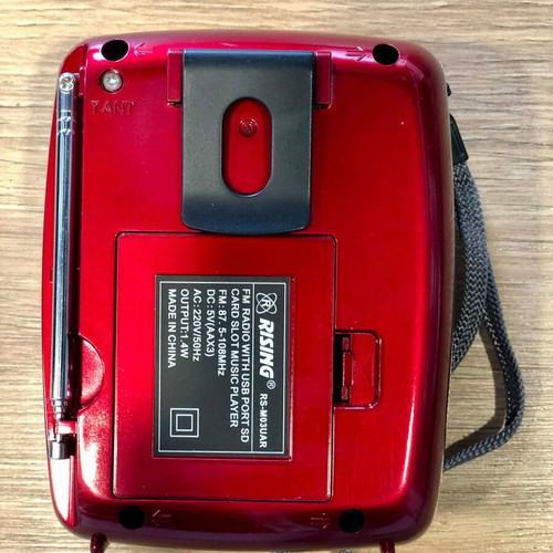 RISING rechargeable radio with USB new