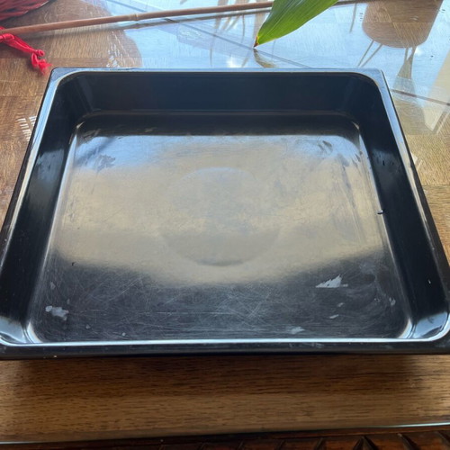 Oven trays and grill used, set of 4 pieces