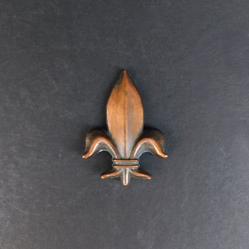Decorative lily copper-plated like new