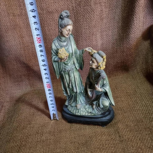 Decorative figurine like new, Chinese statue
