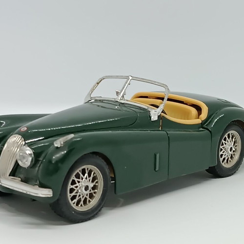 Αυτοκίνητο Jaguar XK 120 1949 Burago μεταχειρισμένο, χωρίς εμπρόσθιο παρμπρίζ