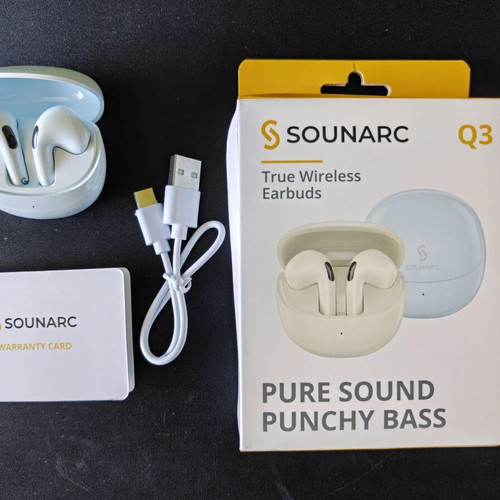 SOUNARC Q3 True Wireless Earbuds new