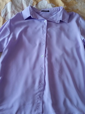 Purple lilac shirt, size M / 38 / 10