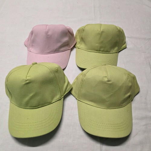 Sol's Sunny kids children's hats new, pack of 4, pink and green