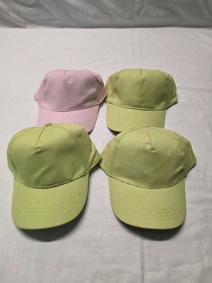 Παιδικά καπέλα Sol's Sunny kids καινούργια, πακέτο 4, ροζ και πράσινα