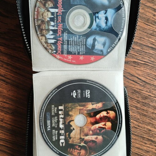 Loose DVD collection of 20 American and Greek films like new with subtitles
