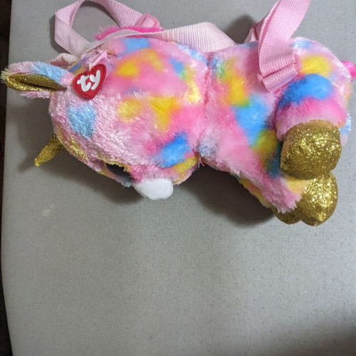 Ty Beanie Boos Fantasia Plush Backpack like new, 28cm