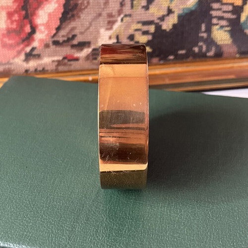 Monique Gerber Bronze Paperweight vintage, signed MG, 1970 France