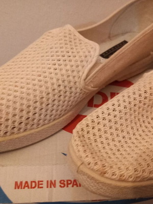 Migato espadrilles size 45, beige, breathable