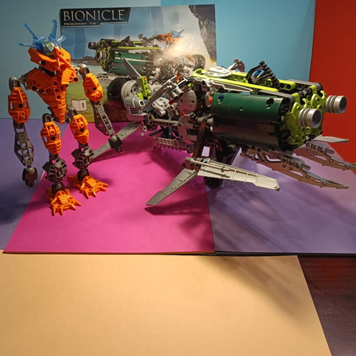 Lego Bionicle Retired Rare Set 8941 Rockoh T3 used
