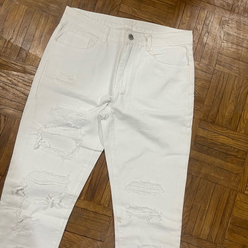 Jeans with Rips Size M 100% Cotton New