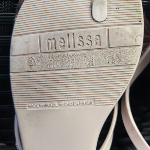 Melissa slippers used, size 38
