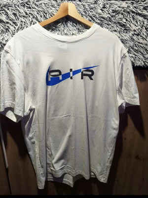 Nike Air μπλούζα T-shirt μέγεθος XL σαν καινούργιο, άσπρο και μπλε