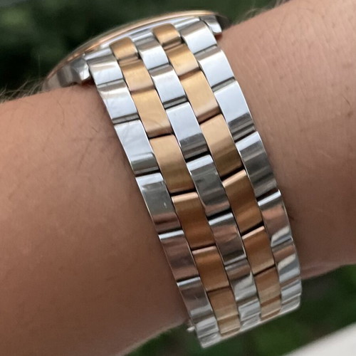 Emporio Armani Rose Gold watch, stainless steel, 43mm