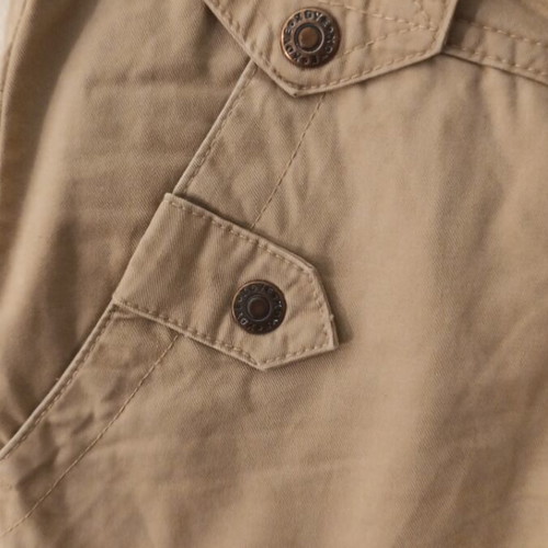 XDYE Cotton Bermuda shorts like new, size S, beige