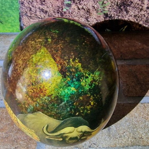 Ostrich Egg for Decoration like new