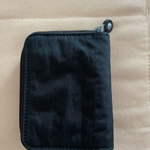 Kipling women's wallet used, black from Money Love series