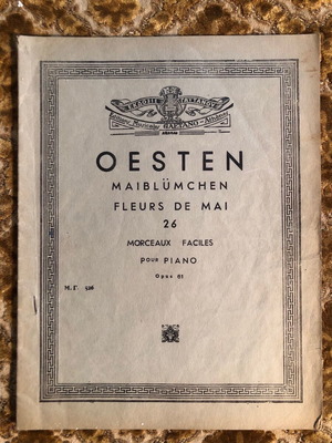 OESTEN Vintage Piano Learning Edition for Beginners Used