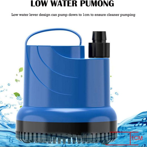 EXLECO submersible water pump for aquarium and pond, 40 W, 230 V