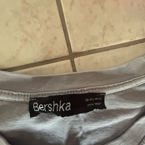 Bershka blouse used, size L, grey