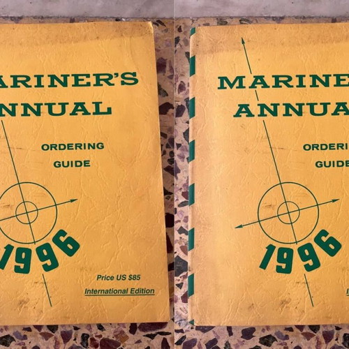 Mariner's Annual 1996 book like new, single volume