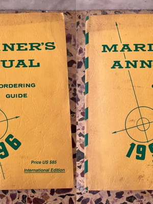Mariner's Annual 1996 book like new, single volume