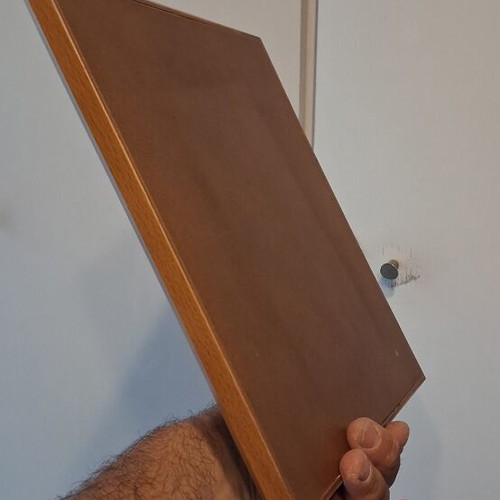Ring Display Base like new, wooden luxury quality