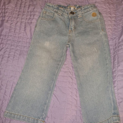 Roberto Cavalli baby denim pants like new, light blue, 24 months