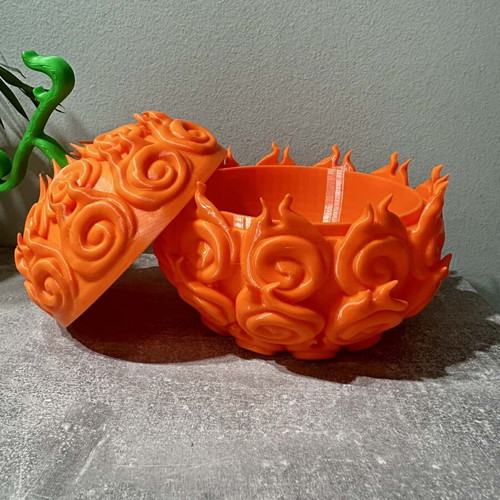 Mera Mera no Mi bowl with lid inspired by One Piece anime new