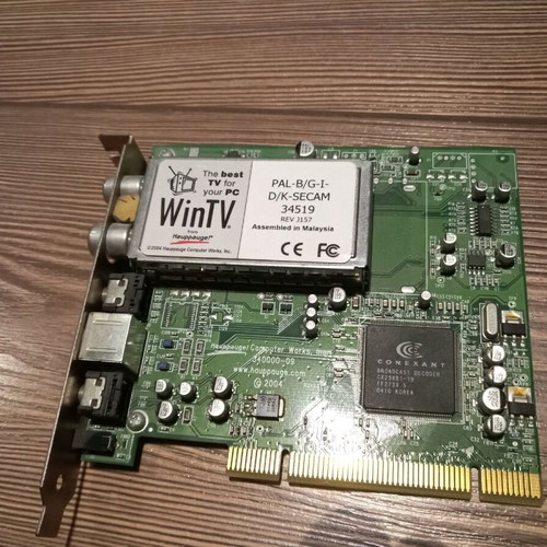 Pci tv card lightly used