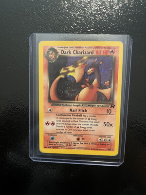 Pokemon Dark Charizard holo κάρτα μεταχειρισμένη