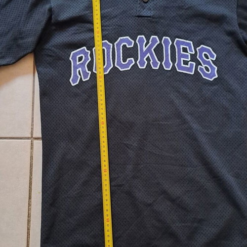 Vintage Colorado Rockies MLB Batting Practice Jersey XS, like new