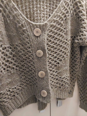 BSB short cardigan, beige, size M