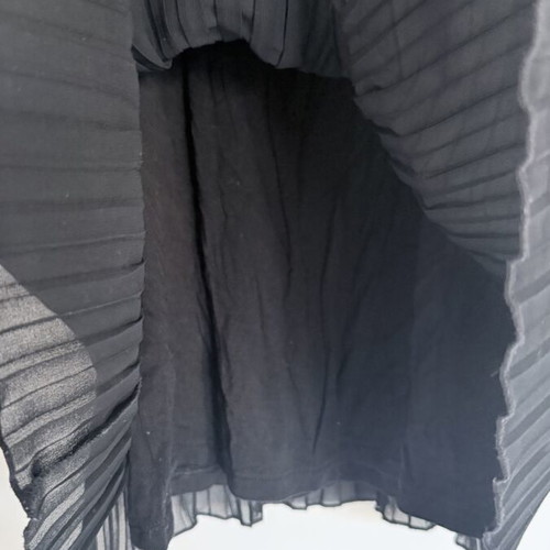 Intimissimi black pleated blouse like new, size small